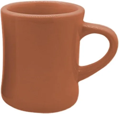 Funny Guy Mugs Taza de café clásica retro Diner – Taza de cerámica resistente de 10 onzas con mango de fácil agarre, ideal para bebidas calientes y