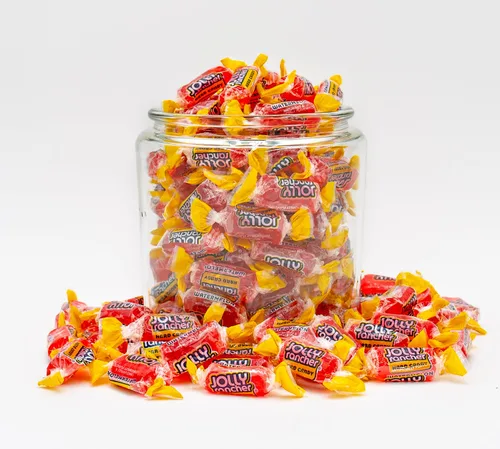 Miniatura 5 de WATERMELON - Caramelo duro sabor original, 1 libra, bolsa a granel, envueltos individualmente (74 piezas)
