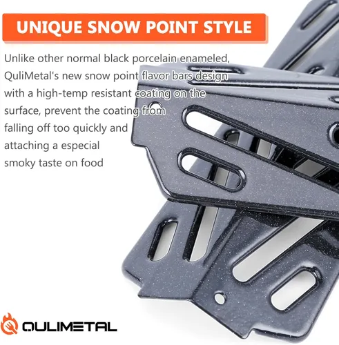 Miniatura 5 de QuliMetal Deflectores de Calor para Parrilla para Weber GS4 Genesis II E-410, E-415, E-435, Piezas de Parrilla para Parrillas de Gas Weber Genesis