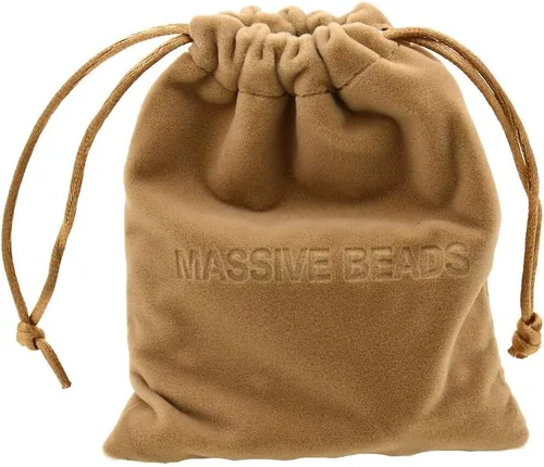 Miniatura 5 de MASSIVE BEADS - Pulseras ajustables unisex de cuentas de cristal de piedras preciosas con poder curativo natural, de macramé