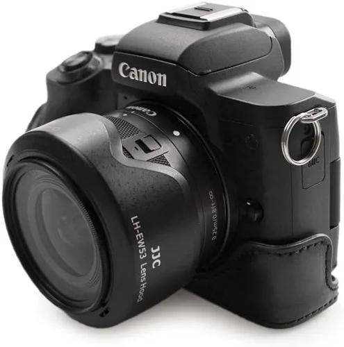 Miniatura 8 de kinokoo Funda de piel sintética completa para Canon EOS M50 0.591-1.772 in