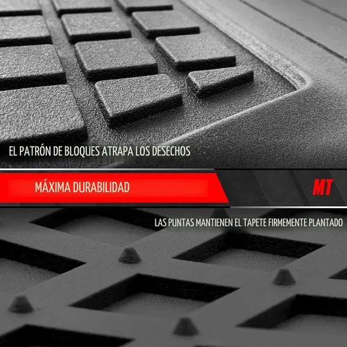 Miniatura 6 de Motor Trend FlexTough - Tapete de carga trasero, recortable, de alta resistencia para maletero, forro universal de carga trasera, flexible, tapetes