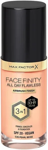Miniatura 13 de Max Factor Facefinity - Base de maquillaje 3 en 1 All Day Flawless SPF 20#092 Canela, 7.05 onzas