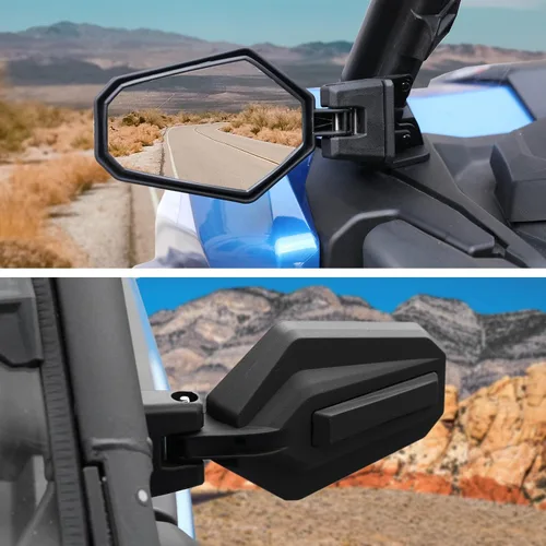 Miniatura 7 de A & UTV PRO Espejo retrovisor para Can Am Commander 2021-2026, espejos retrovisores centrales convexos para 2018-2026 Can Am Maverick Trail