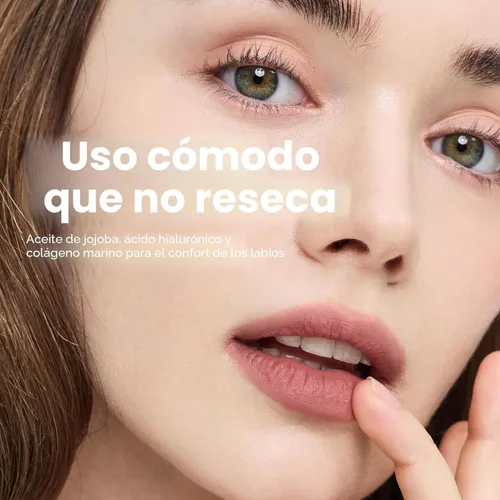 Miniatura 4 de Peripera Ink the Velvet Lip Tint - Color de alto pigmento, larga duración, ligero, sin gluten, sin parabenos (020 CLASSY PLUM ROSE)