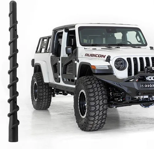 Miniatura 24 de VOFONO - Antena para Jeep Wrangler 4xe JK JL Unlimited Willys Gladiator JT Rubicon Sahara 2007-2025, accesorios Jeep Gladiator, antena Jeep Wrangler