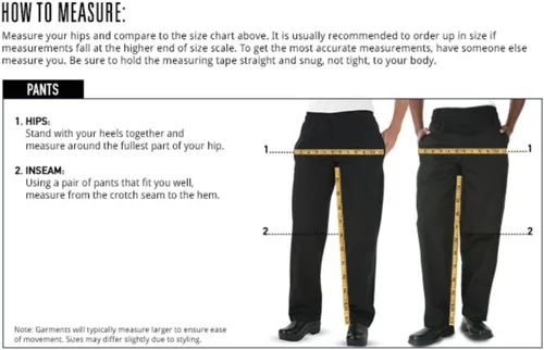 Miniatura 4 de Pantalón de chef de yoga elástico para mujer (XS-3X)