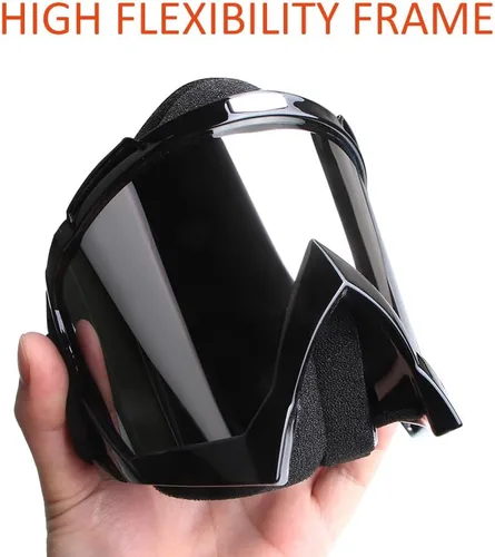 Miniatura 5 de Lentes de motocross y cuatrimoto - Lentes de carreras MX y MTB, lentes de protección para bicicleta, lentes de seguridad para adultos, jóvenes
