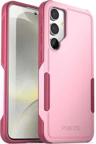Miniatura 8 de Poetic Funda protectora para Galaxy S24 Plus de 6.7 pulgadas, de doble capa, delgada, a prueba de golpes, color negro