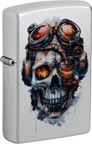 Miniatura 14 de Zippo Galaxy Skull Design 540 - Encendedor de bolsillo de latón