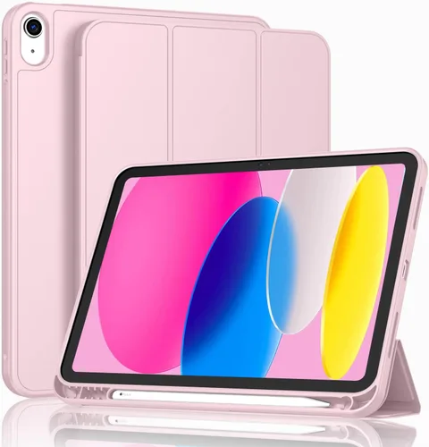 Miniatura 17 de ToaPoia - Funda para iPad (A16) de 11 pulgadas 2025/iPad 10.ª generación de 10.9 pulgadas 2022, cubierta protectora delgada con soporte triple
