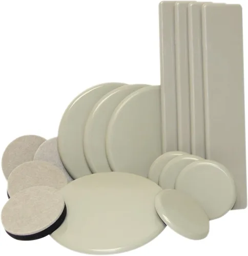 Miniatura 9 de Deslizadores de muebles reutilizables para superficies tapizadas, 4702995N