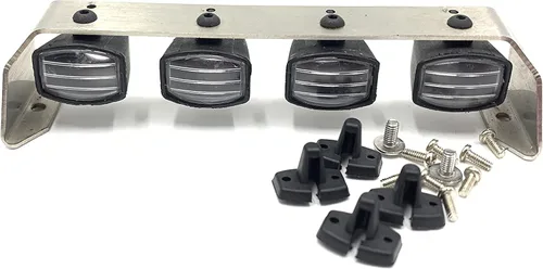 Miniatura 3 de KTRC0033 1/10 1/12 Escala delantera/techo Led Luces Bar para RC Toy cralwer Truck 4x4 scx10 d90 d110 crossrc AT4 UC6
