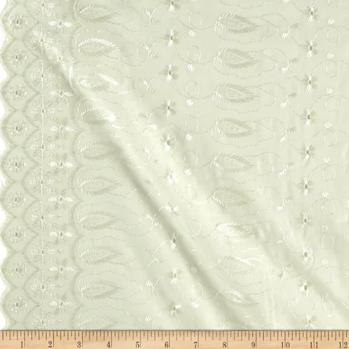 Miniatura 2 de Ben Textiles Inc. Fancy Allover - Ojal azul real, tela por yarda