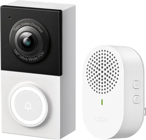 Miniatura 13 de Tapo TP-Link - Cámara de timbre de video inteligente, con timbre incluido, 2K 5MP, visión nocturna en color, audio bidireccional, detección AI