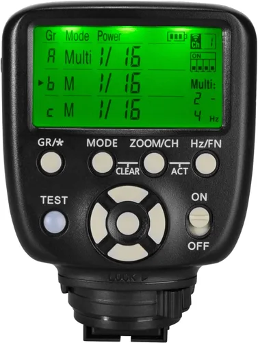 YONGNUO Controlador remoto de disparador de flash LCD YN560-TX II actualizado, para Canon y YN560IV/III YN660 con función de despertador para