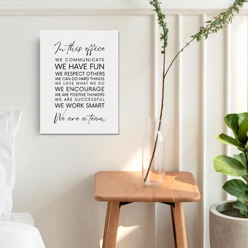 Miniatura 21 de Lienzo cristiano inspirador para pared, enmarcado, regalos religiosos positivos, pinturas en lienzo, póster de versículo bíblico para el hogar