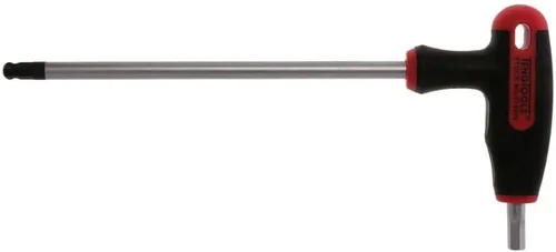 Miniatura 7 de Teng Tools Llave hexagonal métrica con mango en T de extremo de bola de 0.079 in - 510502, plata