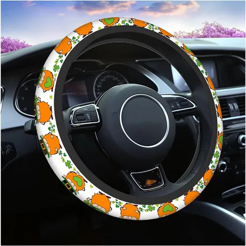 Miniatura 15 de Swono - Fundas para volante de coche con diseño de patas de gato, lindas patas de gatito o patas de perro, universal para mujeres, niñas, de Cat Paws