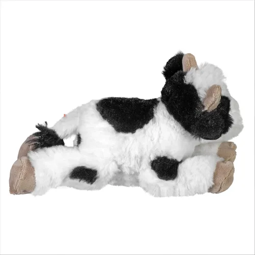 Miniatura 5 de Wild Republic Ecokins Mini vaca, animal de peluche, 8 pulgadas, regalo para niños, juguete de peluche, hecho de botellas de agua recicladas hiladas