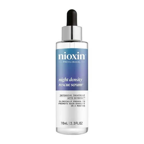 Nioxin Night Density Rescue Serum | Suero para engrosar el cabello durante la noche | Protege contra la rotura del cabello | Tratamiento intensivo