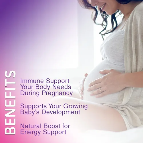 Miniatura 5 de Vitaminas prenatales para mujeres, gomitas de vitaminas para el embarazo con ácido fólico, vitamina A, C, D3, B12, B6, gomitas multivitamínicas