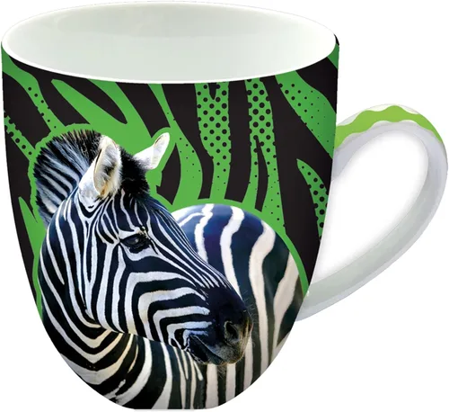 Miniatura 9 de Animug - Taza de café de mariposa de Deluxebase. Taza de cerámica grande de 15 onzas líquidas con diseño de animales, apta para lavavajillas, taza