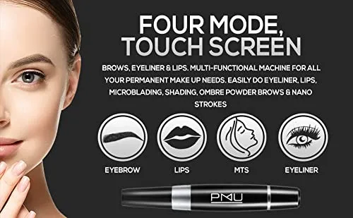 Miniatura 8 de INTELLI Digita - Máquina de maquillaje permanente, panel de pantalla táctil, multifunción, por Mellie Microblading - Panel de control LCD, cejas