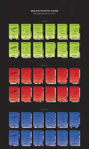 Miniatura 7 de P1HARMONY HARMONY ALL IN 6th Mini álbum ALL IN + BUMP IN + FLOW IN - 3 Ver Set. K-POP SELLADO