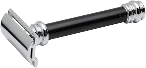 Miniatura 2 de Merkur Maquinilla de afeitar de seguridad de doble borde con mango negro, MK-38011