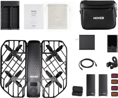 Miniatura 9 de HOVERAir X1 PRO 4K Drone con cámara, cámara voladora de acción plegable con velocidad de seguimiento de 42 KM/H, más de 10 modos de vuelo