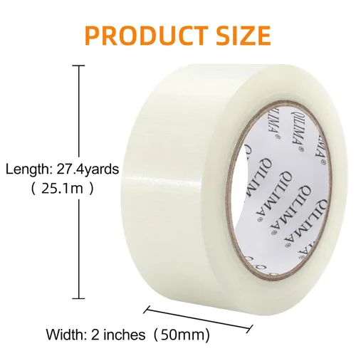 Miniatura 2 de QILIMA Cinta Adhesiva Tipo Duct de Uso Pesado, Cinta Adhesiva de Grado Profesional para Fotógrafos, Sin Residuos, Industrial, Uso Profesional, 2