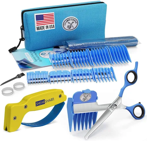 Miniatura 9 de Calming Clipper - El kit silencioso y suave para cortar el cabello para niños con autismo y sensibilidad sensorial - Incluye capa de peluquero