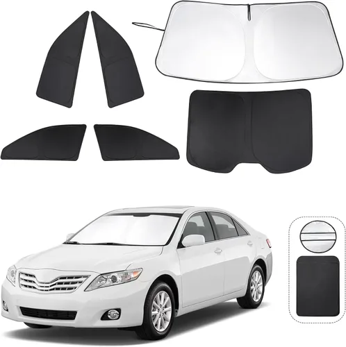 Miniatura 53 de TINGLU Parasoles para Ventanas para Mazda 3 2019-2026 Accesorios Coche Ventanas Laterales Completas Parabrisas Triangular Trasero Protector Solar