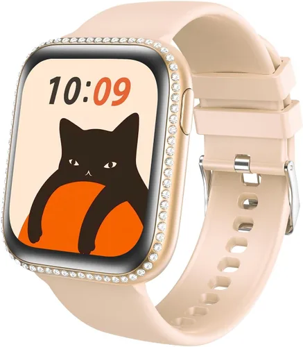 Miniatura 9 de Smart Watch for Women, 1.75" AMOLED Fitness Tracker for Android iOS, Answer/Make Call with Heart Rate Sleep Monitor 130+ Sports Mode, IP68 Gray Band