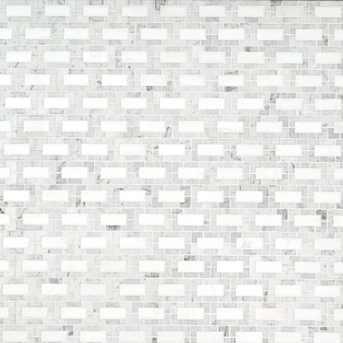 Miniatura 16 de MSI Verona Patrón Dorado 12 pulg. x 12 pulg. Azulejo de Mosaico de Mármol Montado en Malla para Pared de Baño, Piso, Salpicadero de Cocina y Verona