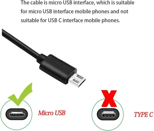 Miniatura 2 de Cargador de coche con cable micro USB para Samsung Galaxy S7 Edge/A10/S6/J7/J8/J6/A9, LG K20/K30/G4/Stylo 3, Motorola X/Moto E7/E6/G5, HTC m9/m8