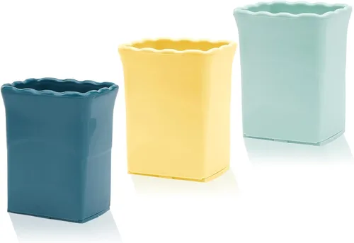 Miniatura 10 de Tulobi Juego de 2 rebanadores de frutas, acero inoxidable, mini rebanador de tazas, máquina de ensalada rápida, accesorio creativo de cocina