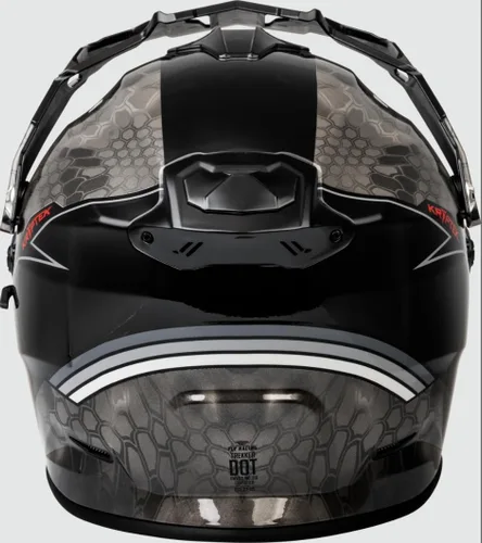 Miniatura 2 de Fly Racing Trekker Conceal Casco (negro/gris/blanco, talla XL)