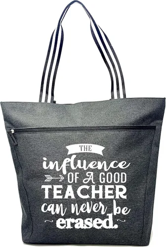 Brooke & Jess Designs Teacher Tote Bag for Work - Teacher Handbag Gifts for Women, Teacher Bag Best Teacher Appreciation Gift