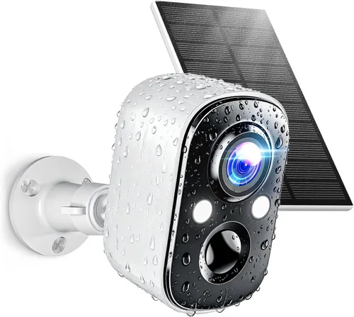 Miniatura 11 de Techage Cámaras de seguridad inalámbricas para exteriores, cámaras WiFi alimentadas por batería 2K para seguridad en el hogar con detección