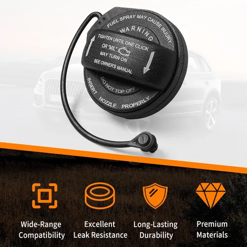 Miniatura 3 de 5C0201550T Tapa de gas, Compatible con Audi A4 A5 A8 Quattro/ S4/ S5/ S8 /Q5 /RS5 /SQ5 /Allroad 2008-2018, VW Jetta/GTI/Golf/Tiguan 2011-2020, Tapa