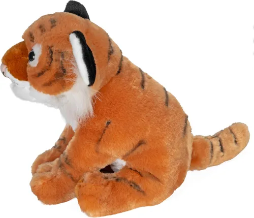 Miniatura 3 de Wild Republic Cuddlekins - Tigre adulto, animal de peluche, 12 pulgadas, juguete de peluche, botellas de agua recicladas