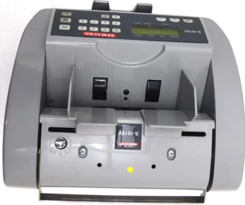 Miniatura 7 de S-1615V Contador de valor de moneda de grado bancario premium (UV CF), teclado de 10 dígitos, hasta 1800 billetes por minuto, procesamiento por