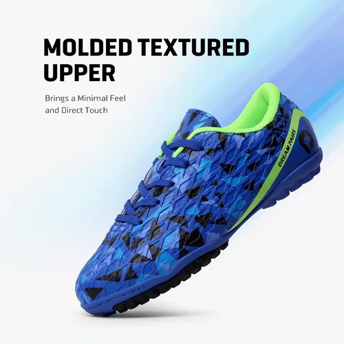 Miniatura 6 de DREAM PAIRS Zapatos de fútbol de césped para niños y niñas con cordones (niños pequeñosniños grandes)