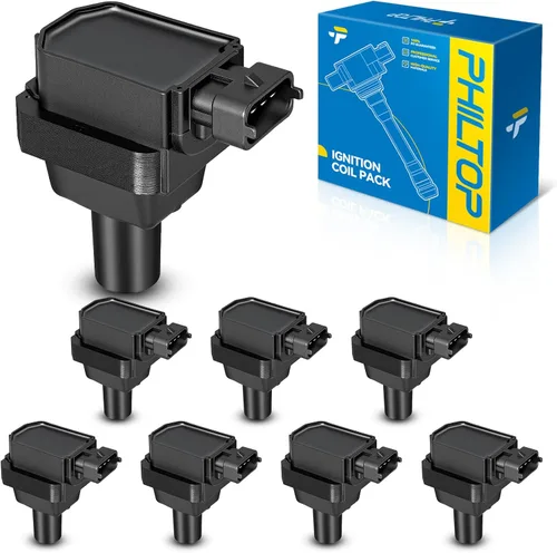 Miniatura 47 de PHILTOP UC12 Paquetes de Bobina de Encendido Compatibles con Chevrolet 1967-1974 Camaro, 1964-1973 Chevelle, Toyota 1991-1992 Pickup 2.4L, 1955-1974