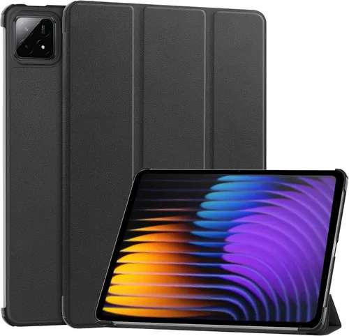 Miniatura 11 de Funda para OnePlus Pad 2 de 12.1 pulgadas, ultrafina y ligera, poliuretano de calidad, resistente a los arañazos, color negro