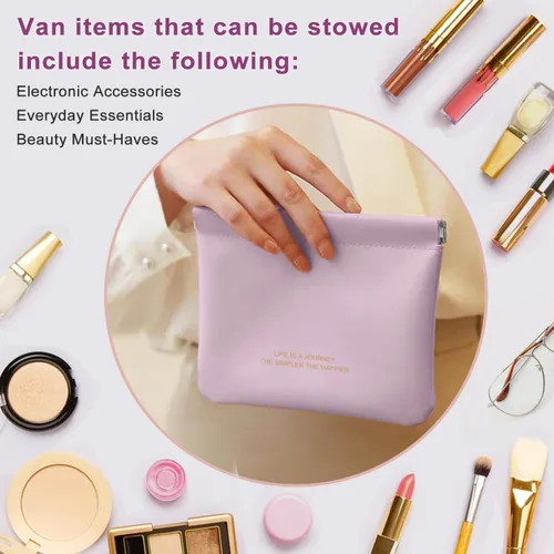 Miniatura 5 de Bolsa de cuero para anillos, funda para anillos de boda, bolsa para anillos de compromiso, almacenamiento de joyas para novios, portador de anillos