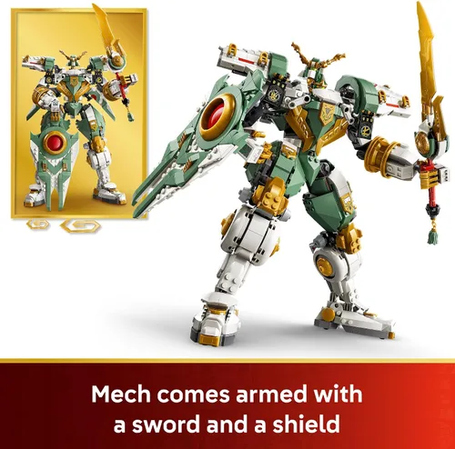 Miniatura 3 de LEGO NINJAGO - Juguete de construcción de 15 aniversario de Titan Mech de Lloyd's Titan Mech, juego coleccionable para niños y niñas, a partir de 14