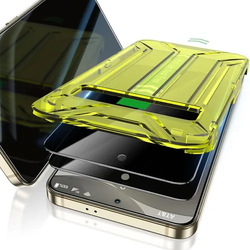 Miniatura 16 de Fotbor Protector de pantalla de privacidad para iPhone 12 Pro Max, protector de pantalla de privacidad para iPhone 12 Pro Max [2 antiespías]
